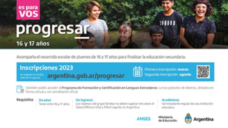 &Uacute;ltima semana de inscripci&oacute;n para las Becas Progresar 2023
