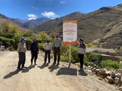 Saneamiento y educaci&oacute;n ambiental en Caspal&aacute;