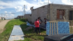 Temporal: Desarrollo Humano asisti&oacute; a las familias afectadas