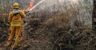 C&oacute;rdoba: el fuego ya consumi&oacute; unas 3.500 hect&aacute;reas en el cerro Champaqu&iacute;