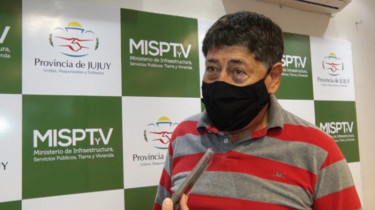 Obras de puente en Ruta 61, complemento de Manantiales