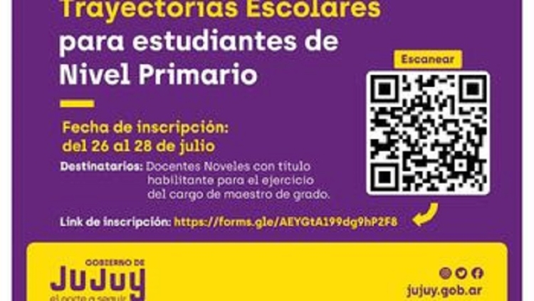 Inician las inscripciones al Programa Piloto de Fortalecimiento a las Trayectorias Escolares en el Nivel Primario