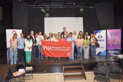 Destacan el trabajo del municipio de Palpal&aacute; en &ldquo;gestion y prevenci&oacute;n de la lucha contra el vih/sida&rdquo;