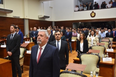 Dio inicio el 163&deg; per&iacute;odo de sesiones ordinarias en la legislatura