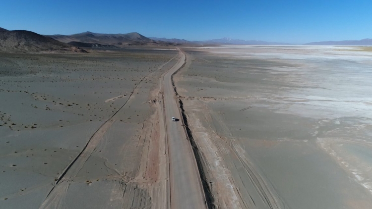 Vialidad vuelve a Cauchari a consolidar obra de ingenier&iacute;a civil