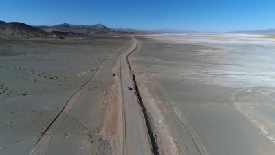Vialidad vuelve a Cauchari a consolidar obra de ingenier&iacute;a civil