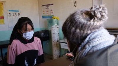 Equipos de salud abordaron la localidad de Jama
