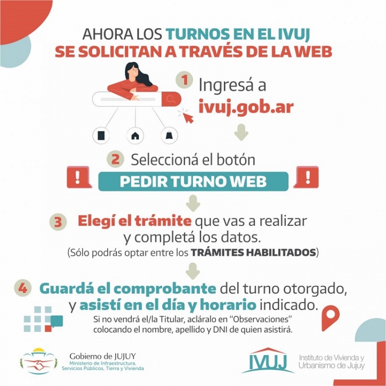 El IVUJ habilita sistema de turnos online
