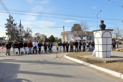 Palpal&aacute; conmemor&oacute; un nuevo a&ntilde;o del fallecimiento del general Savio y aniversario del barrio hom&oacute;nimo