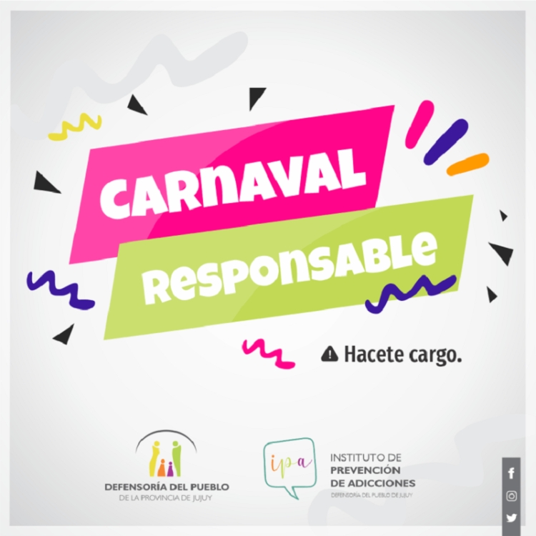 La Defensor&iacute;a del Pueblo iniciar&aacute; campa&ntilde;a de concientizaci&oacute;n denominada &ldquo;Carnaval Responsable&rdquo;