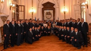 Alumnos de la Tecnicatura en Seguridad Ciudadana visitaron Casa de Gobierno