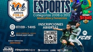 Se vienen los Juegos Forja de esports en Jujuy: rumbo a los Nacionales Evita