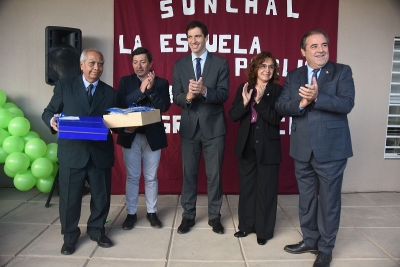 Inauguraci&oacute;n de la Escuela Secundaria Rural N&ordm; 4 de El Sunchal: