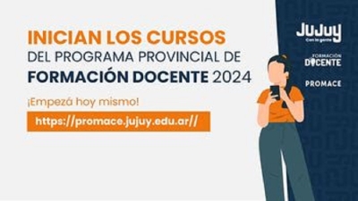 Iniciaron los cursos de Formaci&oacute;n Docente 2024