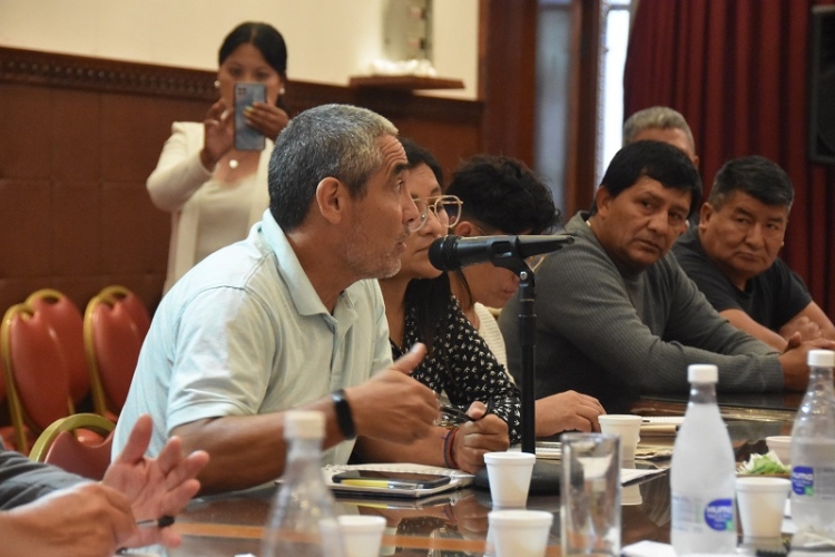 En Plenario de comisiones recibieron a referentes de la UOCRA y del Colegio de Ingenieros de Jujuy