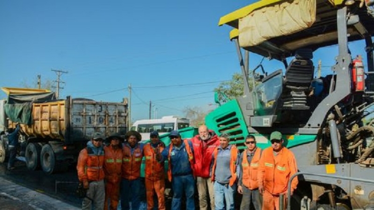 Jujuy Construye: tramo final para las obras de repavimentaci&oacute;n de la RP 53