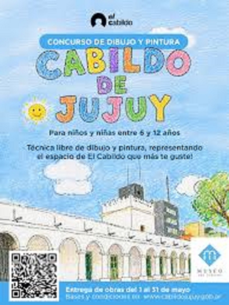 Concurso de dibujo y pintura para chicos de 6 a 12 a&ntilde;os en el Cabildo de Jujuy