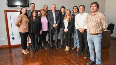 El Gobernador recorri&oacute; la nueva sede de la Asociaci&oacute;n Judicial de la Provincia