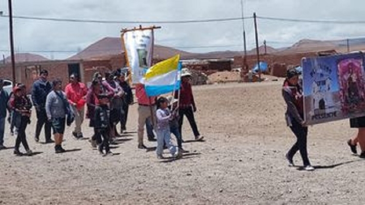 La comunidad de Jama honr&oacute; a su Santa Patrona Nuestra Se&ntilde;ora de Lourdes