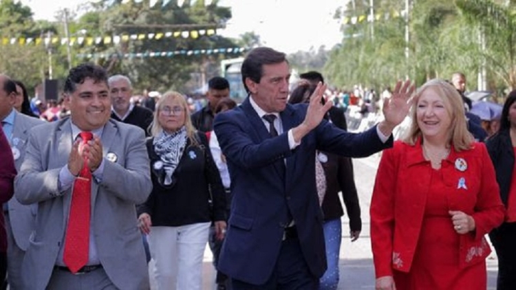 Sadir acompa&ntilde;&oacute; a Monterrico en las honras a San Isidro Labrador