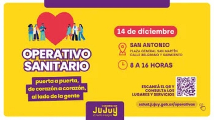 El operativo sanitario se ubicar&aacute; este jueves en San Antonio