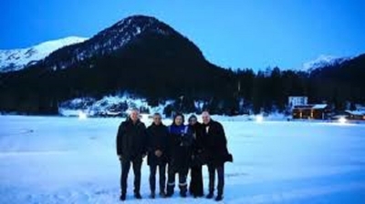Javier Milei lleg&oacute; a Davos y este mi&eacute;rcoles brinda su discurso