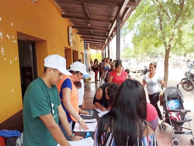Ayuda a 35 familias de Caimancito afectadas por las lluvias
