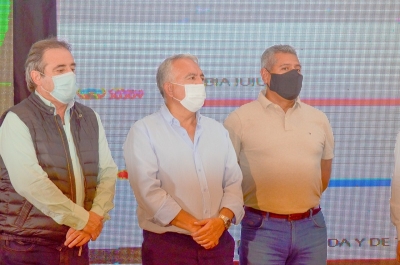 El intendente Julio Bravo resalt&oacute; el apoyo de los sampedre&ntilde;os