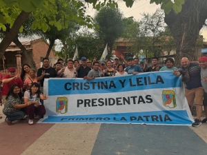 Leila Chaher recibi&oacute; contundente respaldo de afilados del ramal de Jujuy