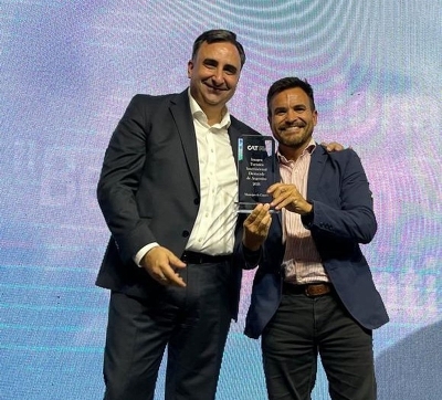 Caspal&aacute; fue distinguido por la CAT