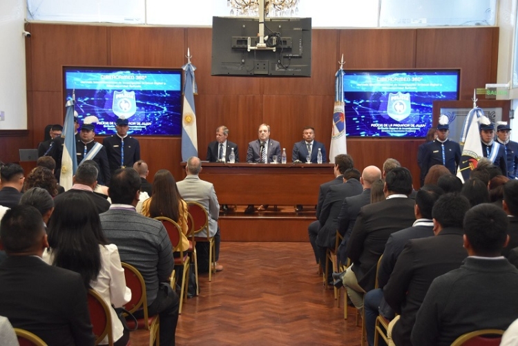 Con la presencia del vicegobernador dio inicio jornadas de ciberseguridad