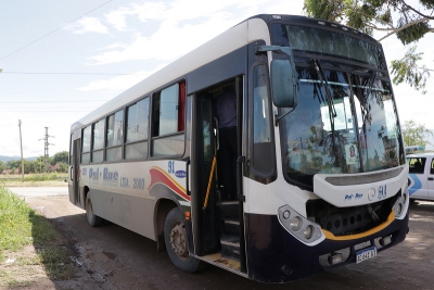 Brindamos un nuevo servicio a los vecinos de 10 hect&aacute;reas con un recorrido de transporte hasta la capital juje&ntilde;a