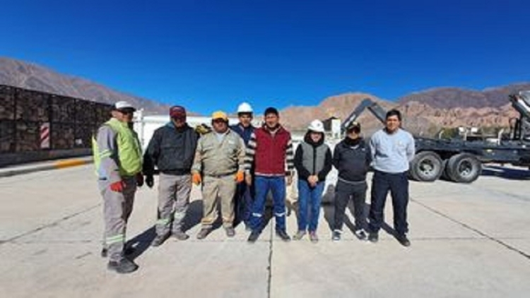 GIRSU Jujuy recepcion&oacute; reciclables en su planta de Tilcara