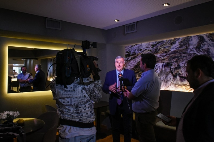 Desde R&iacute;o Segundo, morales alent&oacute; a "tomar la ruta del esfuerzo y las convicciones" para transformar el pa&iacute;s