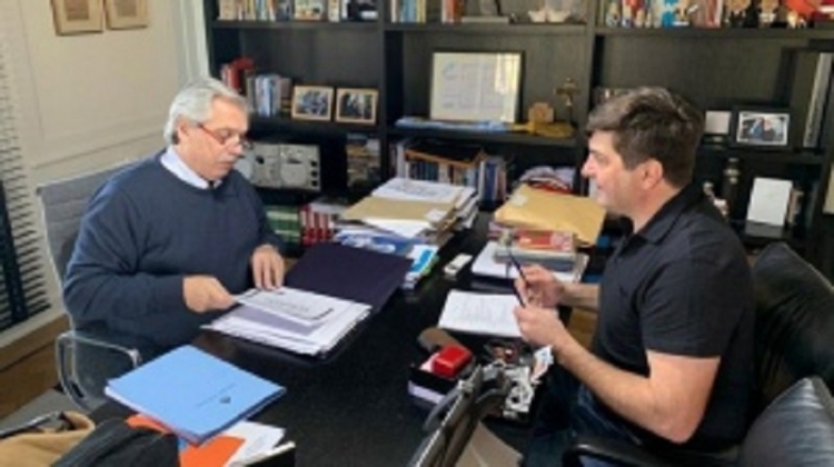 Fern&aacute;ndez y Delgado analizan el caso Vicentin: "No nos aferramos a los instrumentos", dijo el interventor