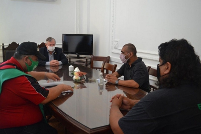 El Gobierno recibi&oacute; a ATE