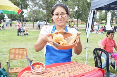 M&oacute;nica Carlos de Gali&aacute;n fue la ganadora del 1&ordm; concurso de tamales en Palpal&aacute;