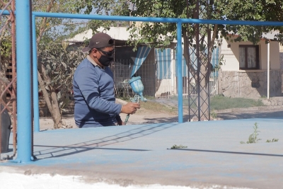 Apertura de calles y perfilado, iluminaci&oacute;n y mantenimiento edilicio en b&deg; san Jos&eacute;