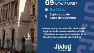 Cambio de guardia de honor de la Bandera Nacional de la Libertad Civil