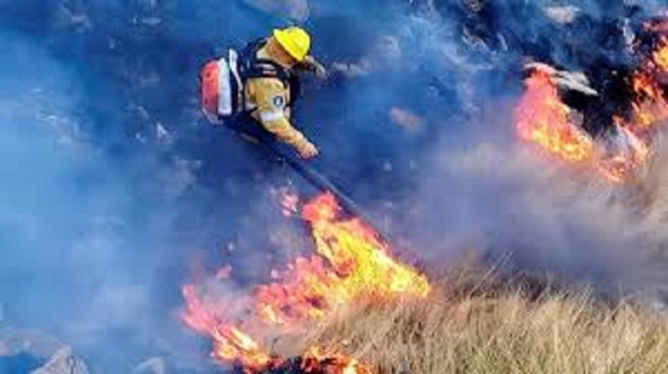 Chubut: un nuevo foco de incendio se origin&oacute; en Puerto Madryn