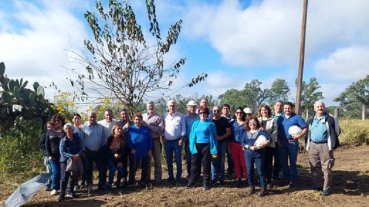Agua Potable inici&oacute; la hist&oacute;rica obra de provisi&oacute;n de agua para El Ceibal