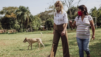 Fabiola Y&aacute;&ntilde;ez se suma a la campa&ntilde;a "Mujeres rurales, mujeres con derechos"