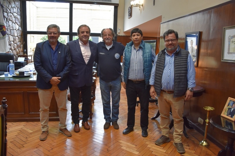 El Vicegobernador recibi&oacute; a referentes de la CGT Jujuy y Nacional