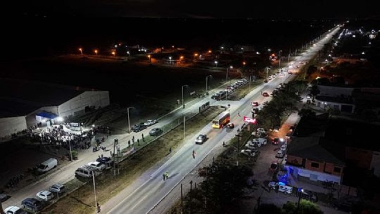 Sadir impulsa conectividad y desarrollo con nueva Iluminaci&oacute;n en Ruta 45