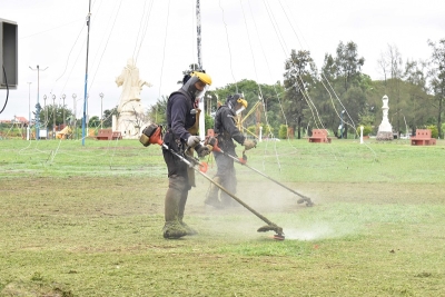 El municipio palpale&ntilde;o reforz&oacute; los trabajos de limpieza y desmalezado en diversos barrios