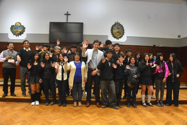 Estudiantes del Colegio N&deg;32 &ldquo;Dr. Ren&eacute; Favaloro&rdquo; visitaron la Legislatura de Jujuy