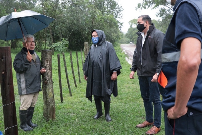 Ante las fuertes lluvias recorremos y prevenimos inundaciones en diferentes puntos de la ciudad