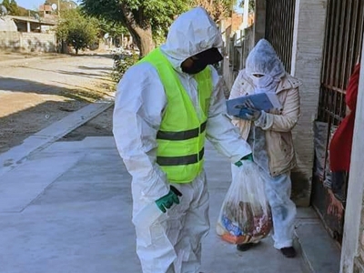 Familias de Rodeito recibieron unidades alimentarias del programa Plasonup