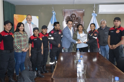 Declararon de inter&eacute;s municipal el 15&ordm; aniversario de los bomberos voluntarios de alto comedero