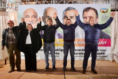 Precandidatos de Cambia Jujuy en Pampa Blanca
